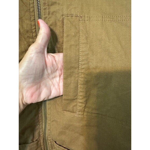 Lee The Workwear Sherpa‎ Lined Men's Utility Bomber Jacket - Picture 3 of 16